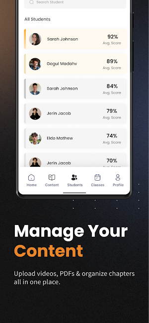 Tella faculty app Screenshot 1