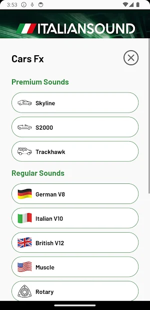 ItalianSound Screenshot 1