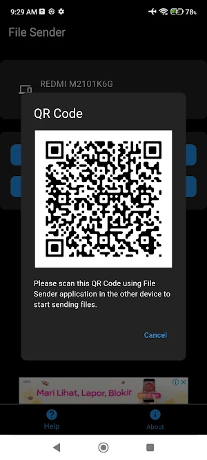 File Sender Screenshot 1