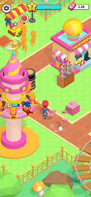 Awesome Park : Idle Game Screenshot 1