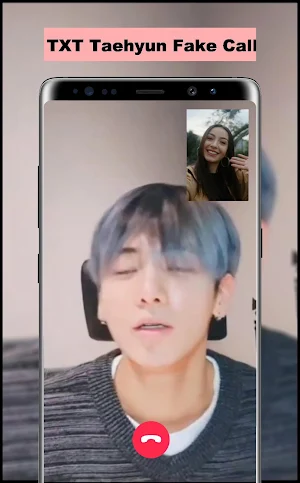 Taehyun Fake Call Screenshot 0