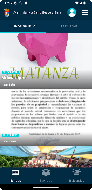 Ayto Santibáñez de la Sierra Screenshot 1