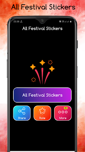 All Festival Stickers for whatsapp Screenshot 0