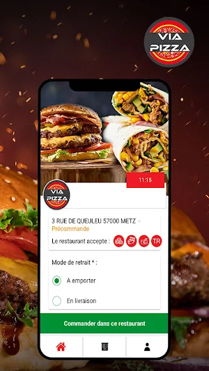 via pizza Screenshot 1