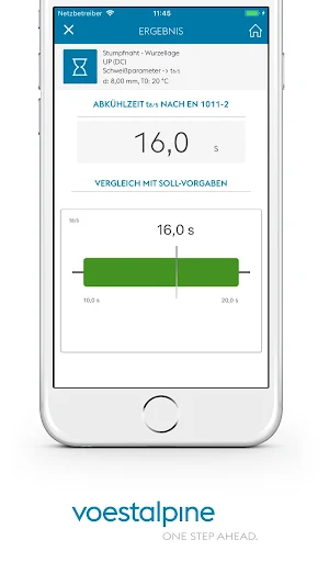 voestalpine Welding Calculator Screenshot 3