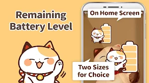 Battery Saver Cat Maneki Nekko Screenshot 2