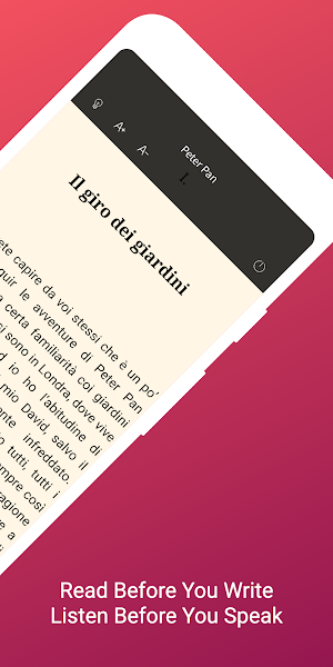 Italian Reading & Audiobooks for Beginners Screenshot 1