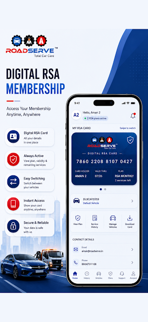 RoadServe - Total Car Care Screenshot 3