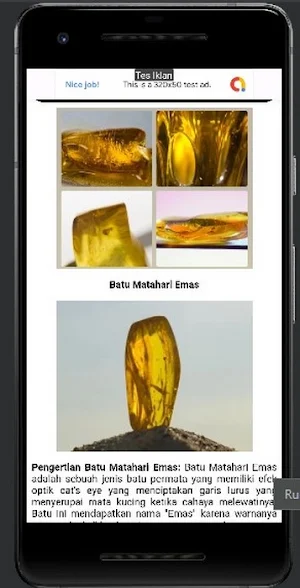 Recognizing Gemstones Screenshot 1