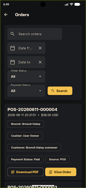 IdeaPOS Screenshot 2