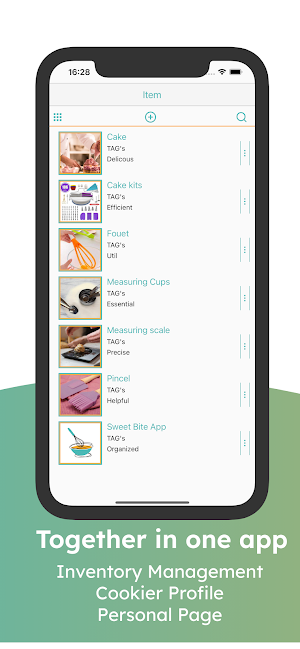 Sweet Bite App Screenshot 1