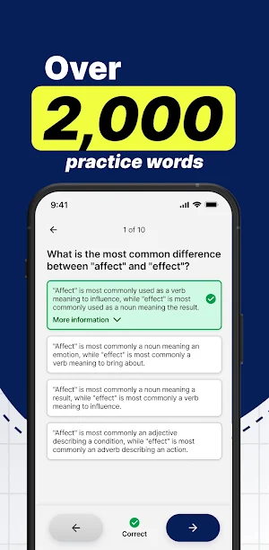 SAT Vocab Screenshot 1