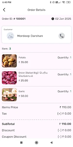 Darshafresh Delivery Man Screenshot 0