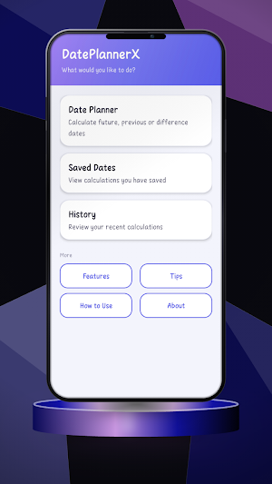 DatePlannerX Screenshot 2