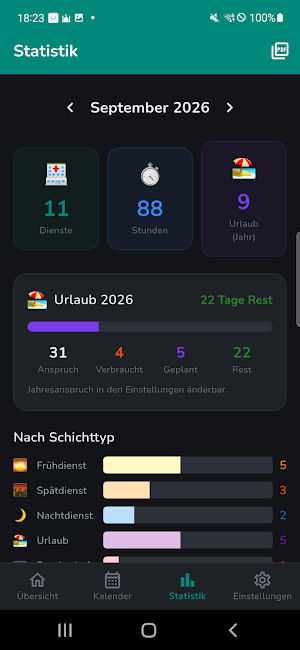 SchichtPlan Pro Screenshot 0