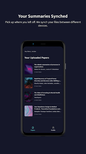 Audemic Scholar: Companion app Screenshot 2