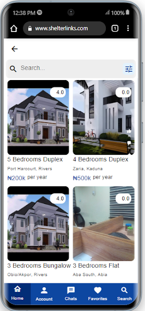 Shelterlinks Screenshot 2