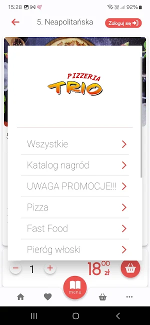Pizzeria Trio Nowy Sącz Screenshot 1