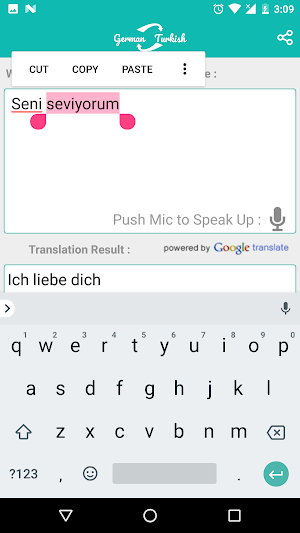 German Turkish Translator Screenshot 1