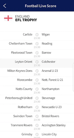SportzFyTV : Live Football TV Screenshot 1