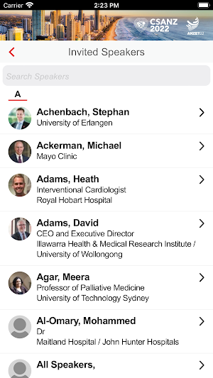 CSANZ and ANZET Meetings 2022 Screenshot 3
