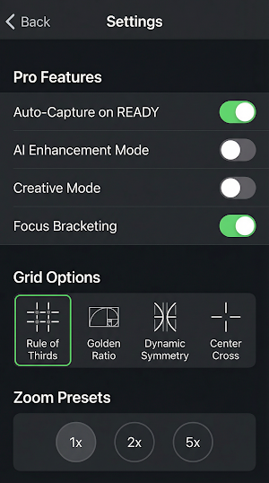 Card Cam Pro Screenshot 2