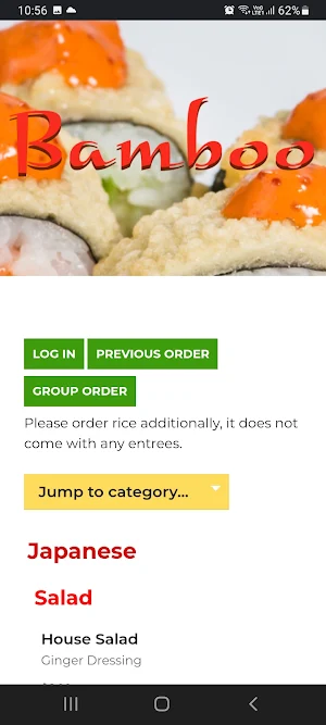 Bamboo Hyannis Screenshot 2