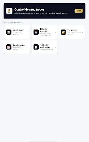 Control Taller Screenshot 1