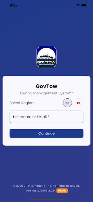 GovTow Screenshot 1
