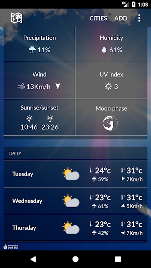 Jamaica Weather Screenshot 1