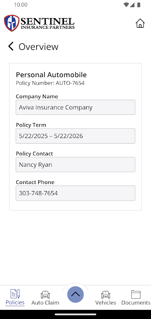 Sentinel Ins Partners Mobile Screenshot 3