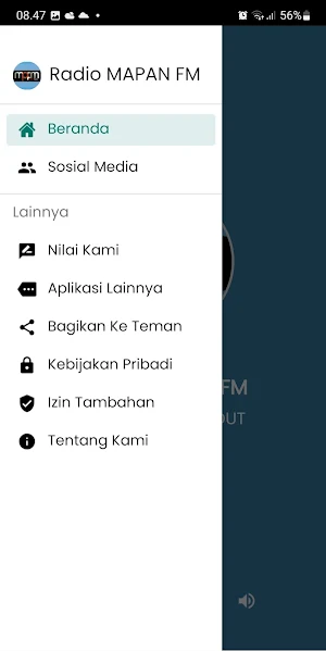 Radio MAPAN FM Screenshot 1