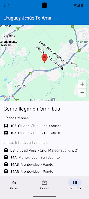 Uruguay Jesús Te Ama Screenshot 1