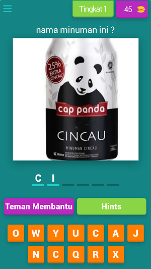 game tebak minuman ringan Screenshot 0