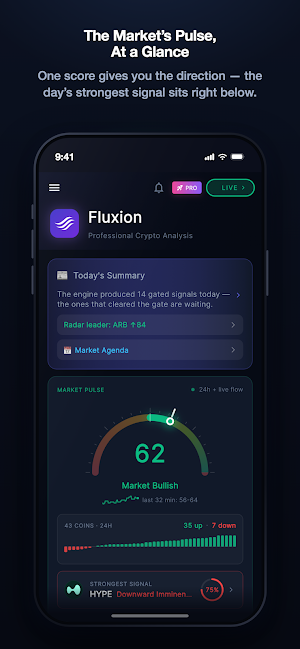Fluxion: Crypto Whale Signals Screenshot 3