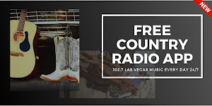 102.7 Fm Country Music App Las Vegas Radio Station Screenshot 1