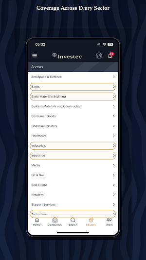 Investec Research Portal Screenshot 3