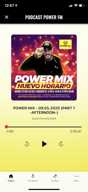 Power FM valladolid Screenshot 1