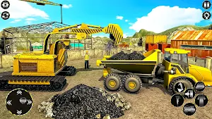 Coal Mining Game Excavator Sim Screenshot 0