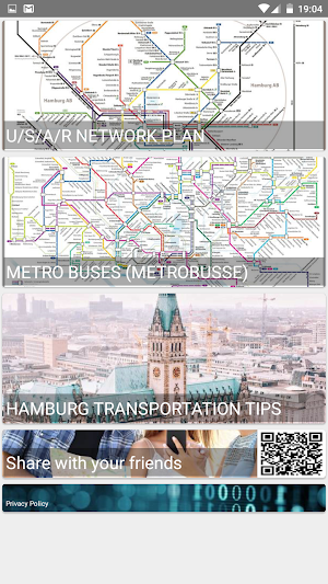 HAMBURG U/S/A/R/BUS HVV MAP Screenshot 0