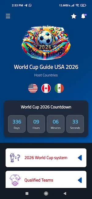 World Cup 2026 Countdown Screenshot 0