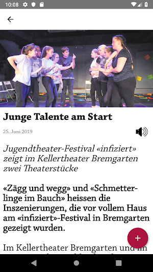 Bremgarter Bezirks Anzeiger Screenshot 1