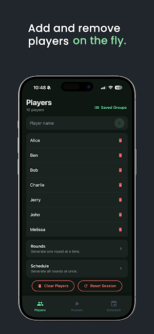 Picklemix - Court Organizer Screenshot 1