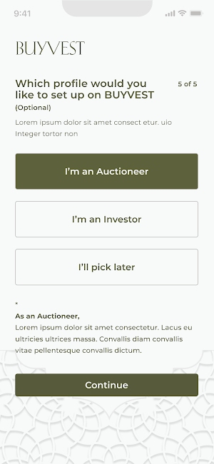 BUYVEST Screenshot 0