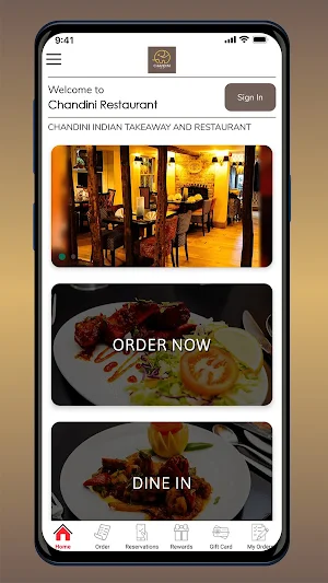 Chandini Restaurant Screenshot 0