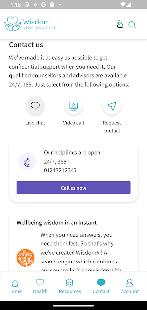 Wisdom: Learn, Grow, Thrive Screenshot 3