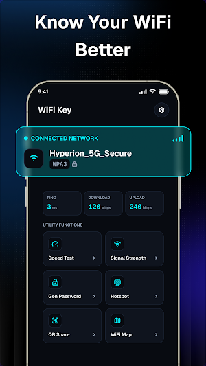 WiFiUnlock: Password Map & Key Screenshot 0