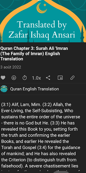 Quran Translated in English Screenshot 2