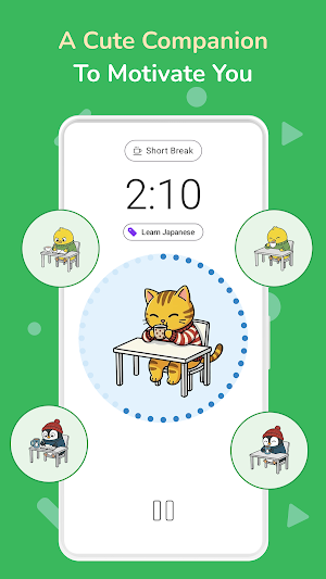 Petpomo - Cute Pomodoro Timer Screenshot 2