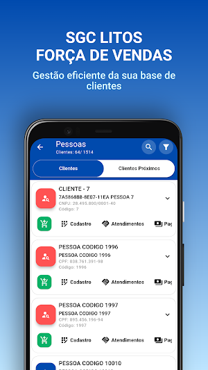 Força de Vendas do ERP Litos Screenshot 2